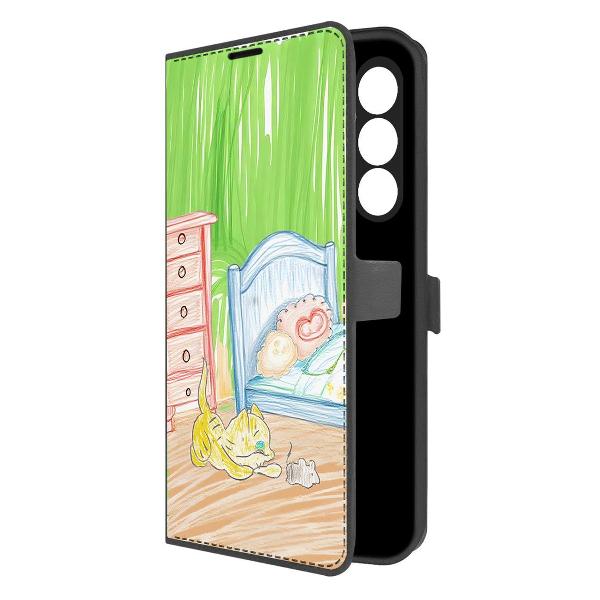 Чехол Krutoff Samsung Galaxy A54 5G Кошки-мышки