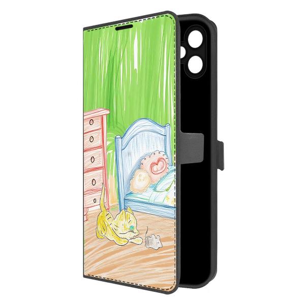 Чехол Krutoff Samsung Galaxy A05 Кошки-мышки