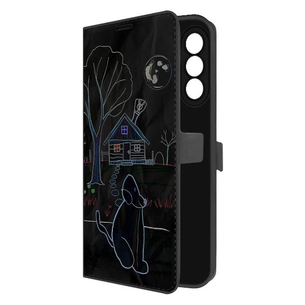 Чехол Krutoff Samsung Galaxy M15 Ночной сторож