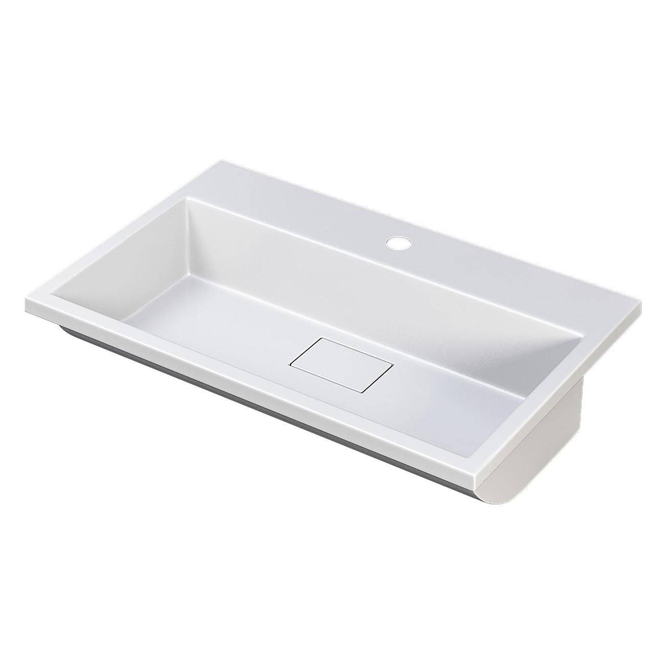 Раковина встраиваемая Uperwood Barsa 70 Wh