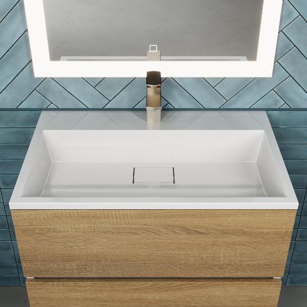 Раковина встраиваемая Uperwood Barsa 70 Wh