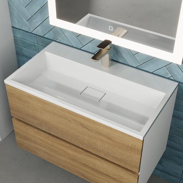 Раковина встраиваемая Uperwood Barsa 80 Wh