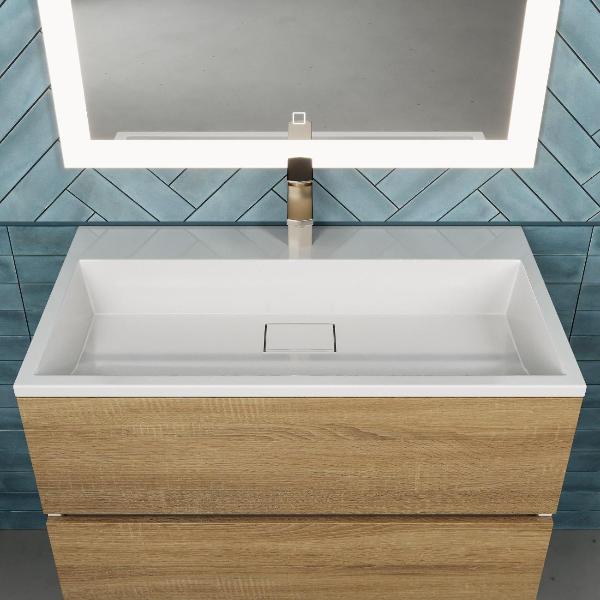 Раковина встраиваемая Uperwood Barsa 80 Wh