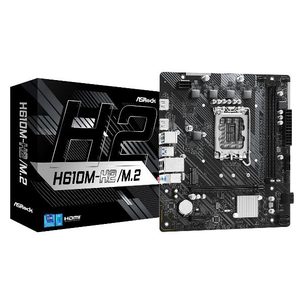 Материнская плата ASRock H610M-H2/M.2 фото