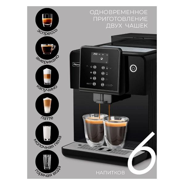 Кофемашина автоматическая Rondell RDE-1107