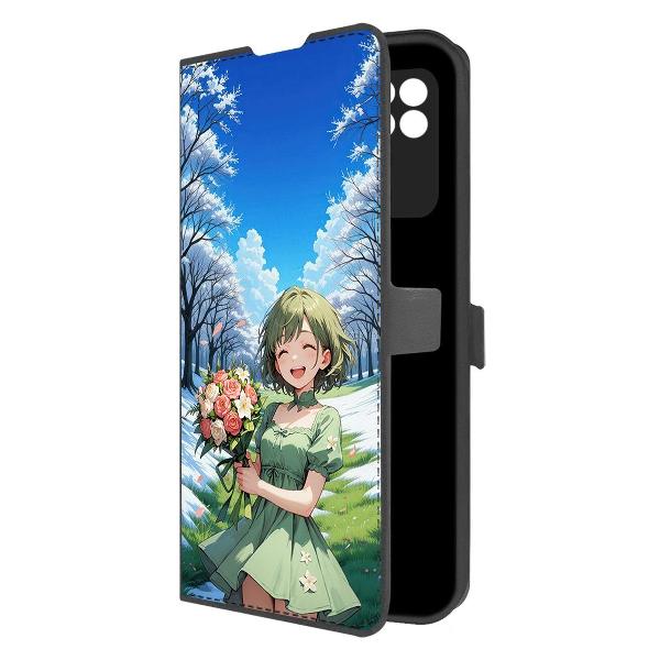 Чехол Krutoff для Xiaomi Redmi 10A Аниме весна