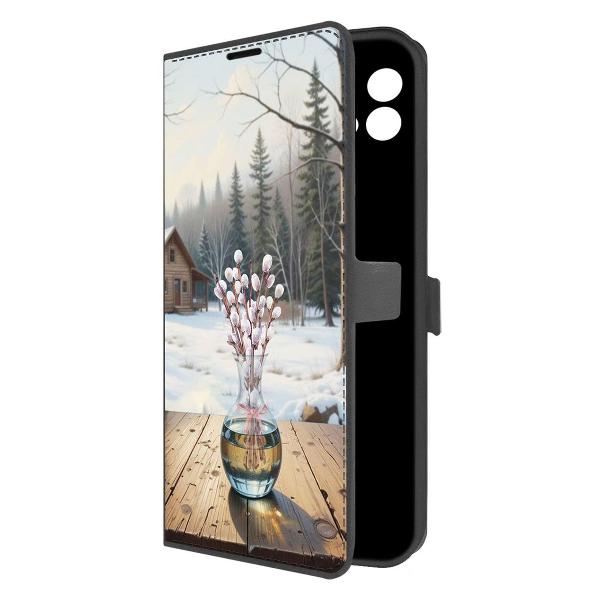 Чехол Krutoff Eco Book для Realme Narzo 50i Верба