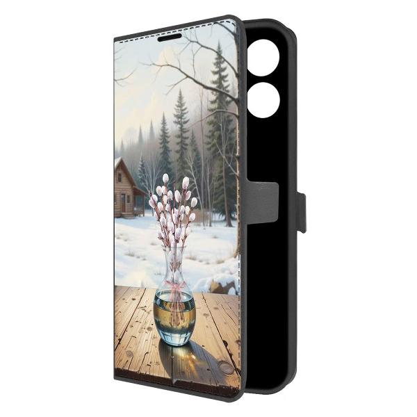 Чехол Krutoff Eco Book для Realme C53 Верба фото