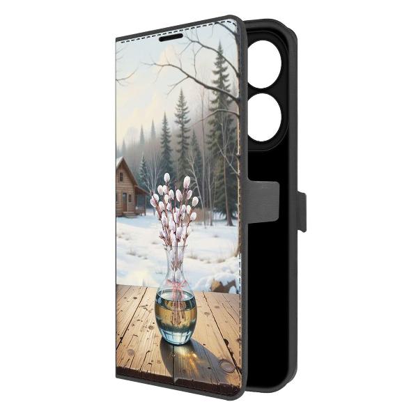 Чехол Krutoff Eco Book для TECNO Spark 20 Верба фото