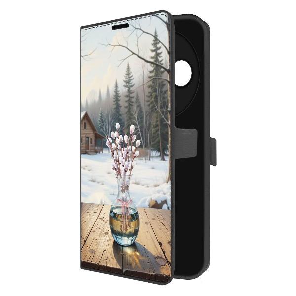 Чехол Krutoff Eco Book для Xiaomi Redmi 14C Верба
