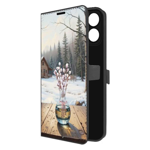 Чехол Krutoff Eco Book для Honor X7c Верба