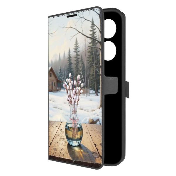 Чехол Krutoff Eco Book для TECNO Camon 20 Pro Верба