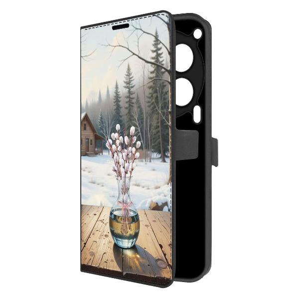 Чехол Krutoff Eco Book для TECNO Camon 30 5G Верба фото