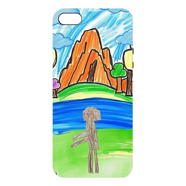 Чехол Krutoff Майнкрафт для iPhone 5/5s черный