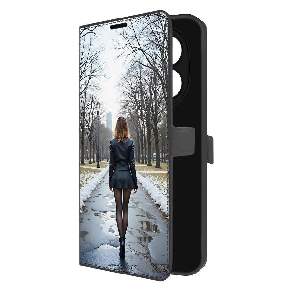 Чехол Krutoff для Xiaomi Redmi Note 14 Pro+ 5G Весна в городе