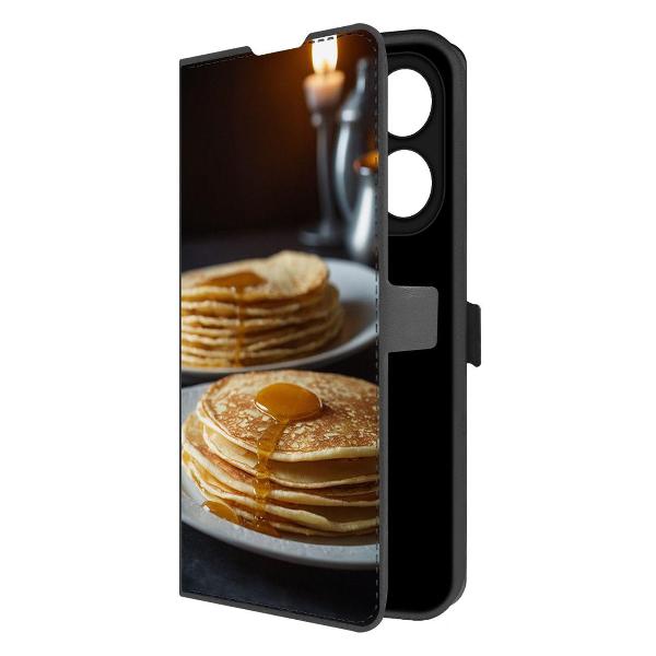 Чехол Krutoff Eco Book для TECNO Spark 20 Pro Масленица