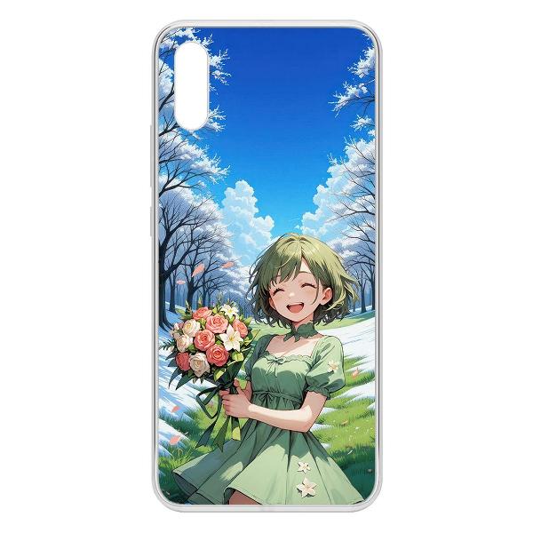 Чехол Krutoff Clear Case Аниме Весна для Xiaomi Redmi 9A фото