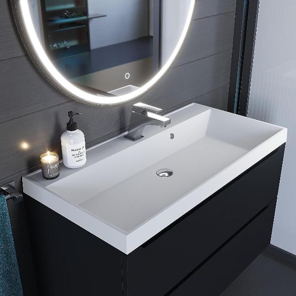 Раковина встраиваемая Uperwood Classic Quartz 90 Jas