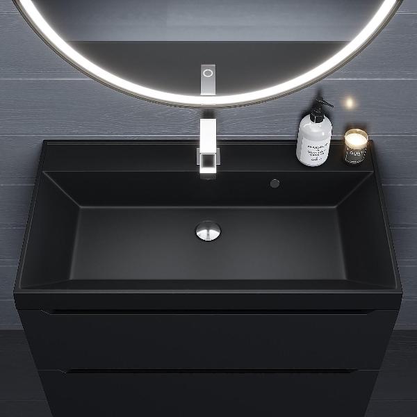 Раковина встраиваемая Uperwood Classic Quartz 80 Cha