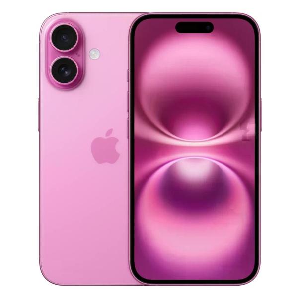 Смартфон Apple iPhone 16 128GB nanoSim/eSim Pink