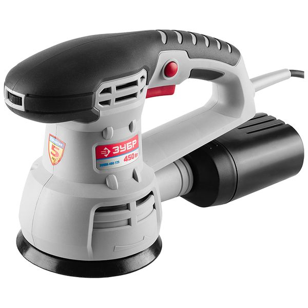 Шлифмашина эксцентриковая Зубр ЗОШМ-450-125