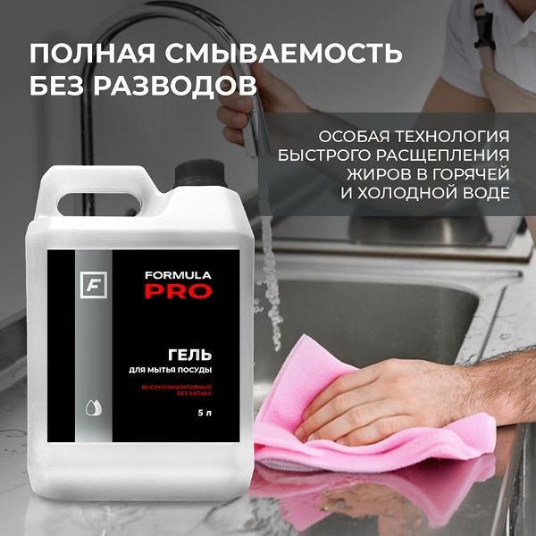 Средство для мытья посуды F FORMULA FL5000PR042DGС