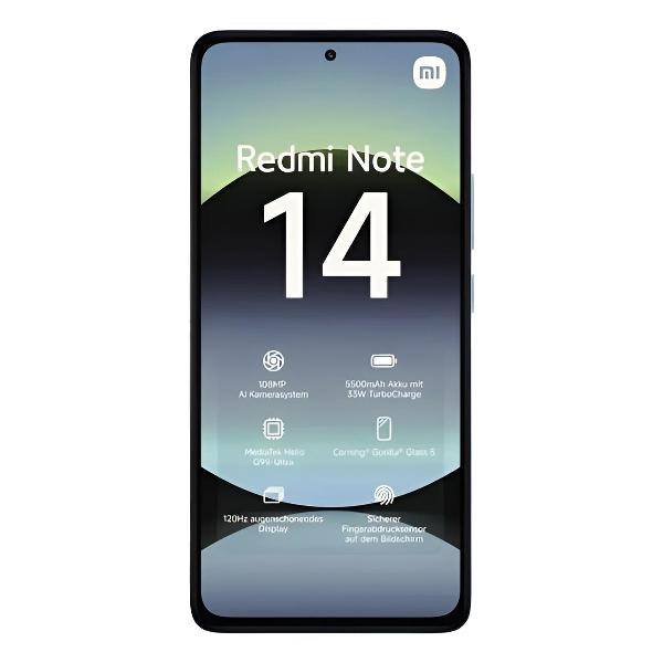 Смартфон Xiaomi Redmi Note 14 4G 6/128GB синий