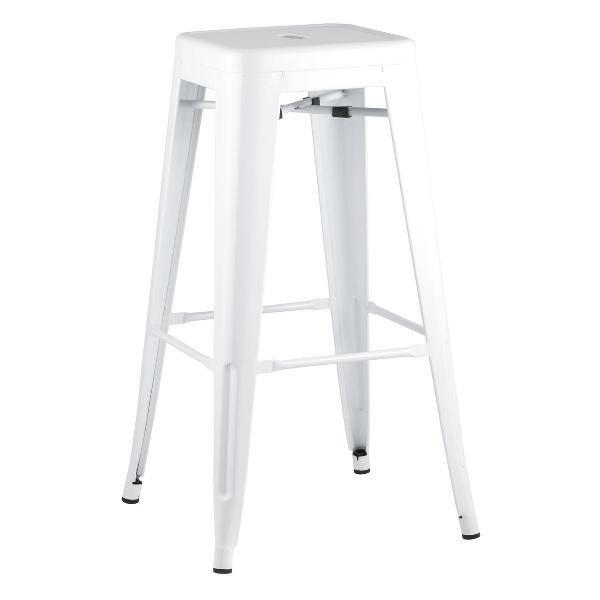 Стул барный Stool Group TOLIX белый глянцевый