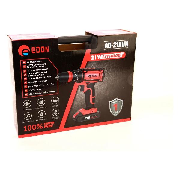 Шуруповерт аккумуляторный Edon AD-21AUN