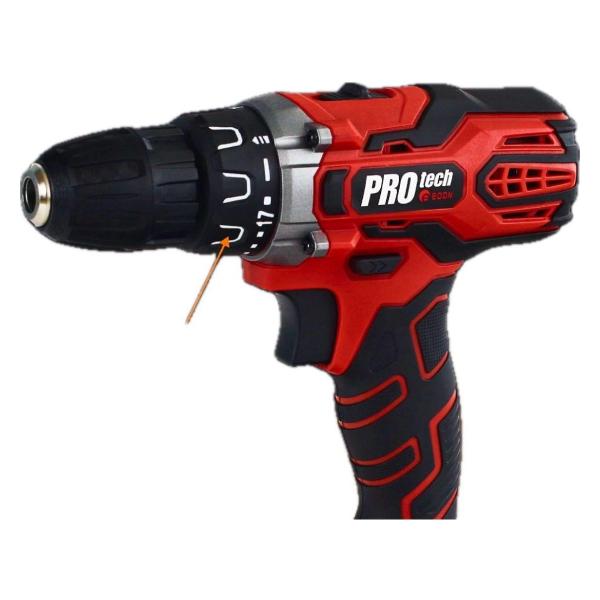 Шуруповерт аккумуляторный Edon PROtech PRO-21L2K