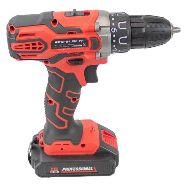 Шуруповерт аккумуляторный Edon PROtech PRO-21L2K-N1