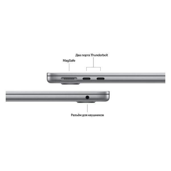 Ноутбук Apple MacBook Air 13 M3 (2024) 16/256GB Gray MC8G4