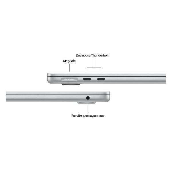 Ноутбук Apple MacBook Air 13 M3 (2024) 24/512GB Silver MC8N4