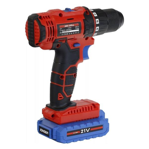 Шуруповерт аккумуляторный Jonser JAD-21PRO