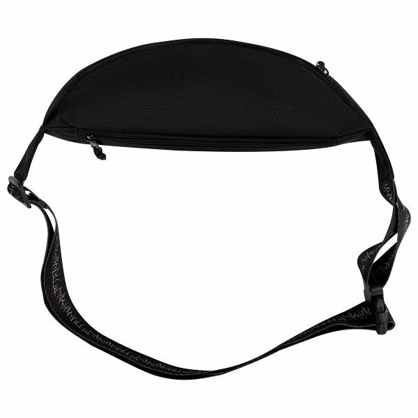 Сумка на пояс Brauberg Heikki Rio 38x12x8см черно-белая