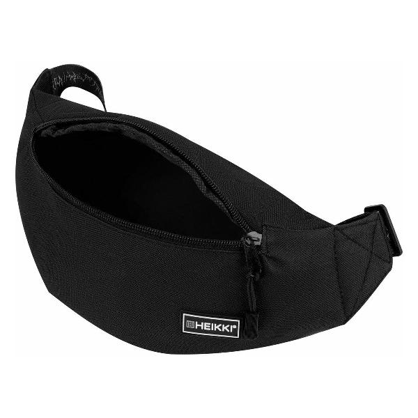 Сумка на пояс Brauberg Heikki Rio 38x12x8см черно-белая