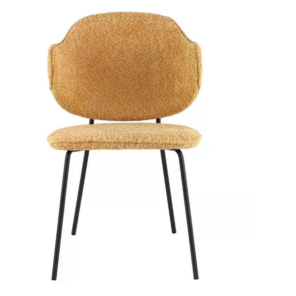 Стул обеденный Stool Group Bellamy, букле охра (комплект 2шт)