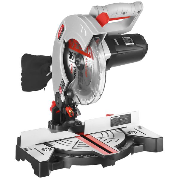 Электропила торцовочная Зубр ЗПТ-210-1400 Л