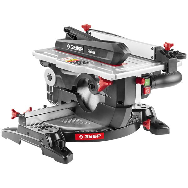 Электропила торцовочная Зубр ЗПТК-210-1500