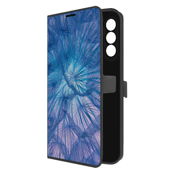 Чехол Krutoff Samsung Galaxy A36 5G Синий одуванчик