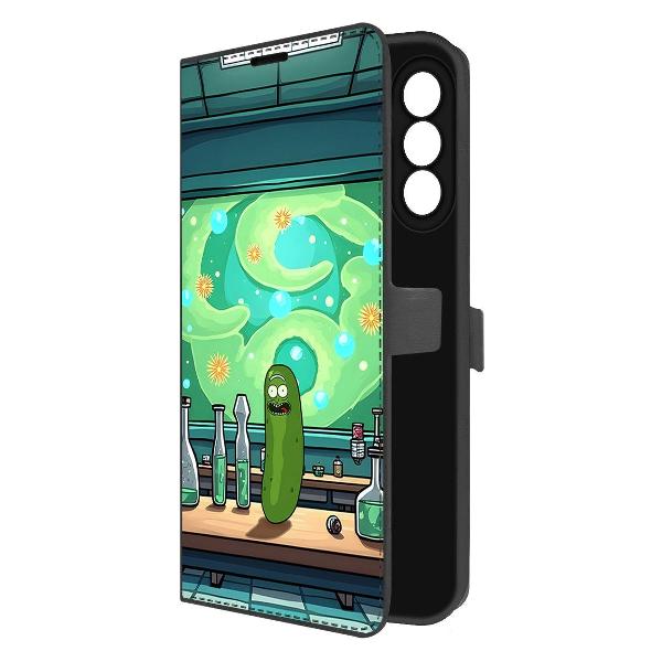 Чехол Krutoff Galaxy A36 5G Огурчик Рик