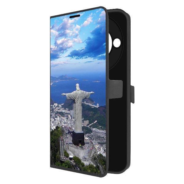 Чехол Krutoff Honor X9c Smart Бразилия Статуя Христа