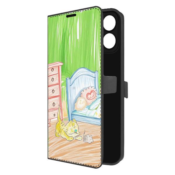 Чехол Krutoff Honor X7c Кошки-мышки