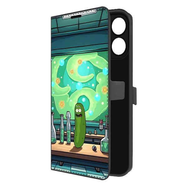 Чехол Krutoff Honor X6b Огурчик Рик фото