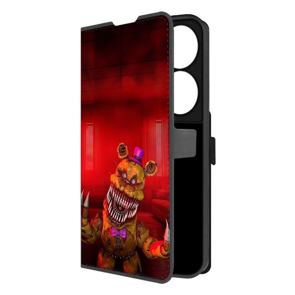 Чехол Krutoff Honor X7b ФНАФ - Фредди атакует