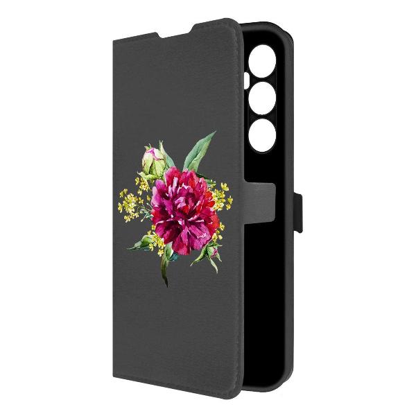 Чехол Krutoff Realme C65 Цветочная акварель фото