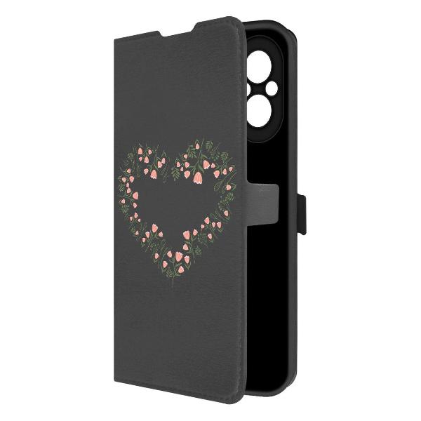 Чехол Krutoff Realme C67 Цветочное сердце (524228) фото