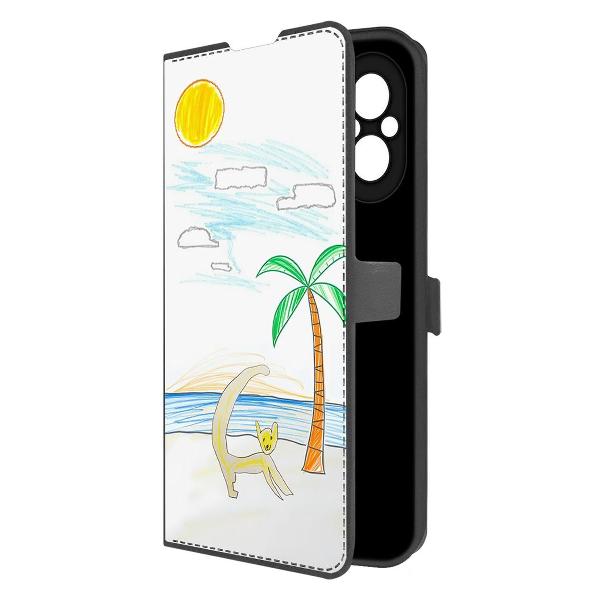 Чехол Krutoff Realme C67 Лемур на пляже фото