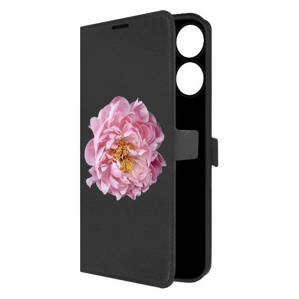 Чехол Krutoff Realme Note 60X Розовый пион фото