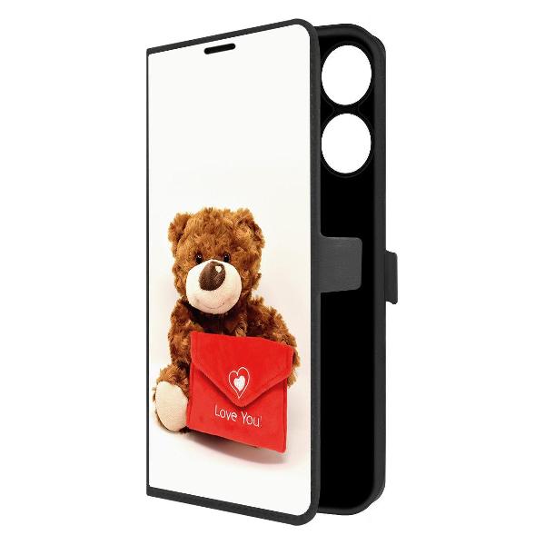 Чехол Krutoff Realme Note 60X Медвежонок тебя любит